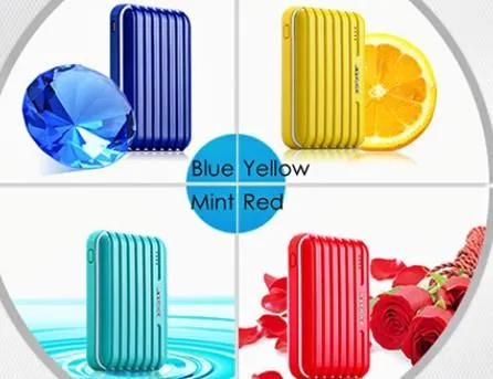 15,000mAh Candy Suitcase Dual Port Powerbank