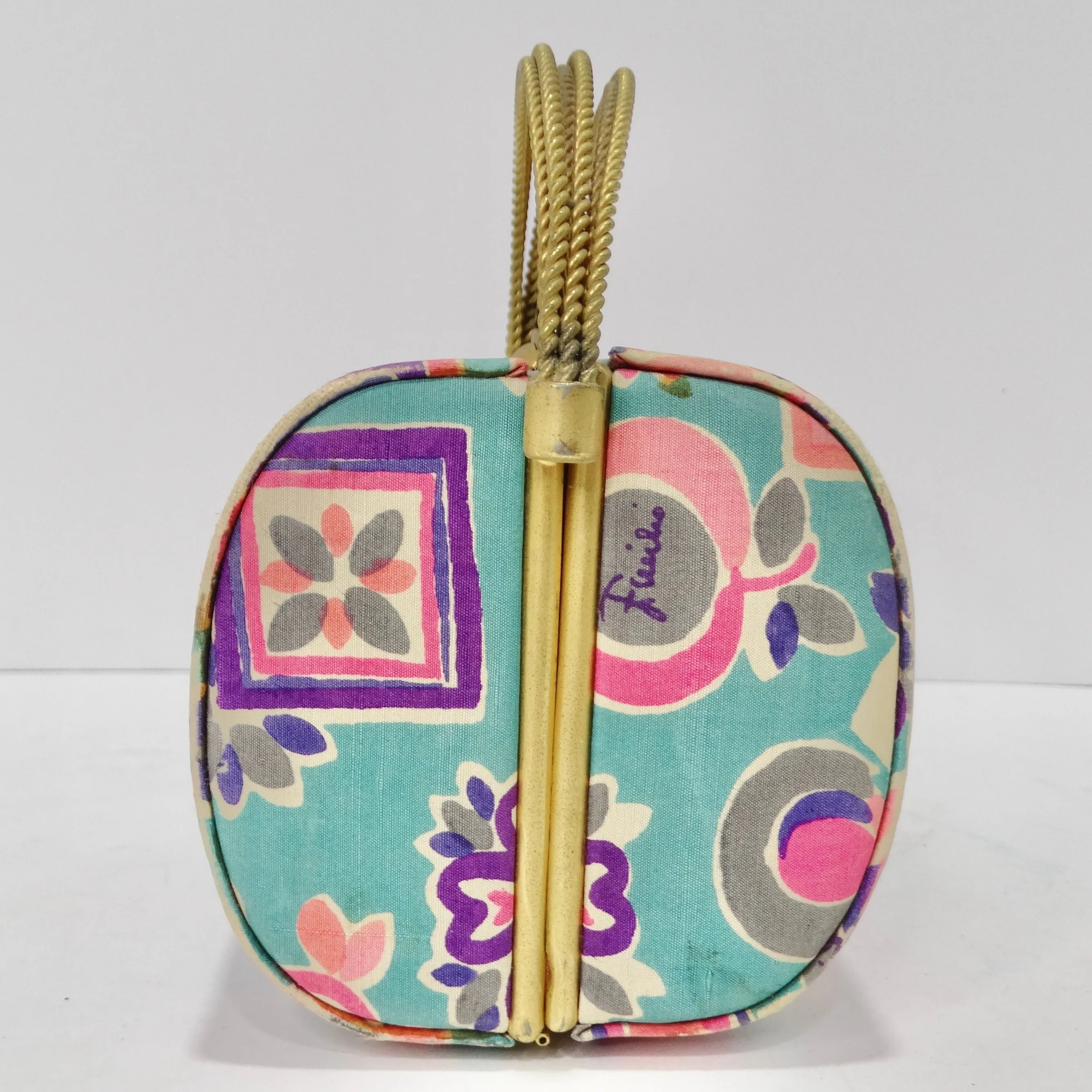 1960s Pucci Multicolor Minaudière Handbag