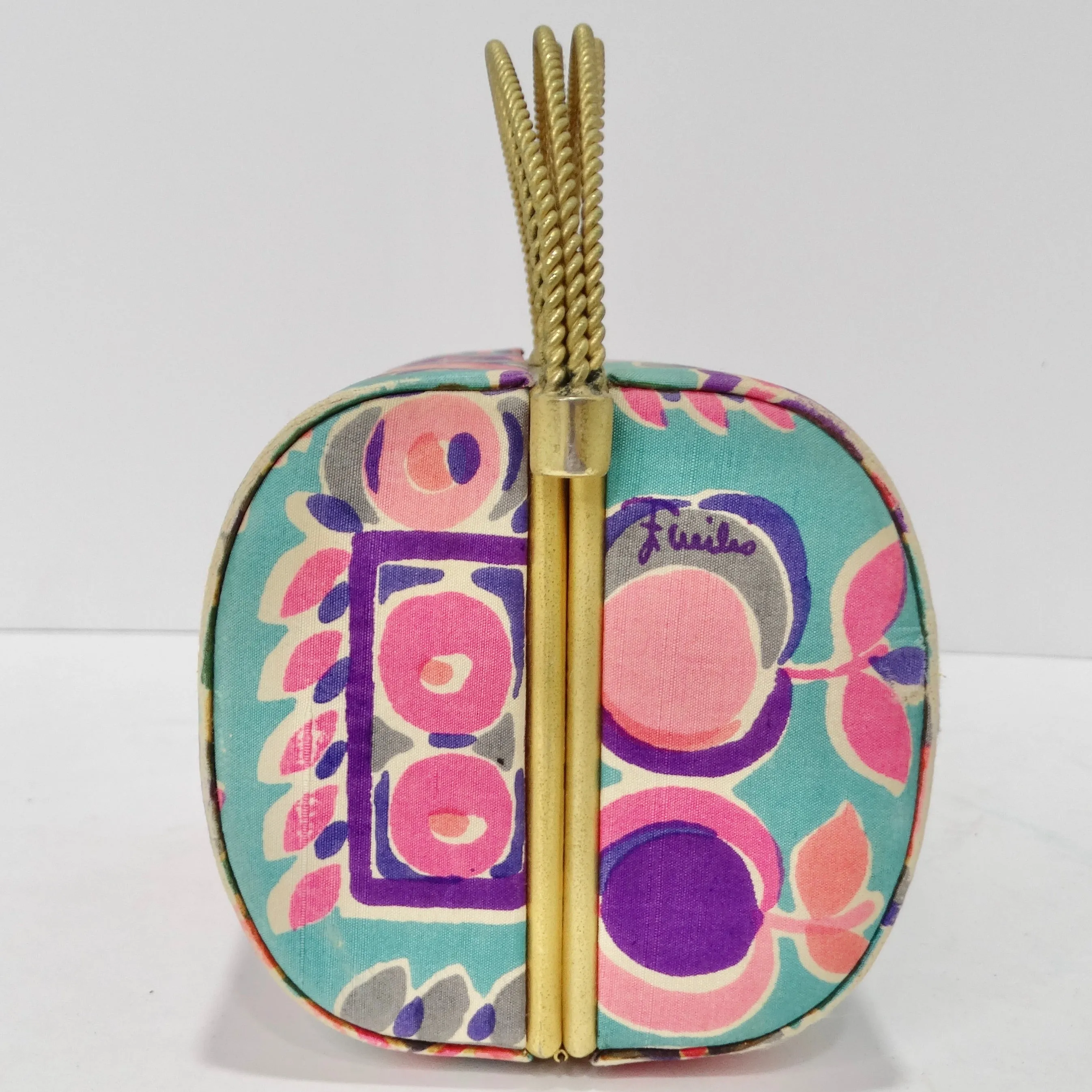 1960s Pucci Multicolor Minaudière Handbag