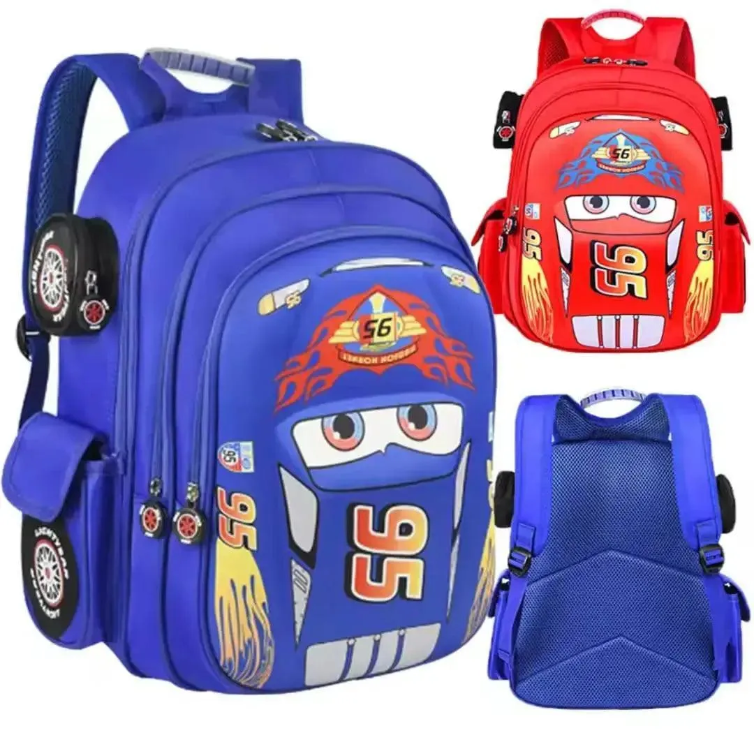 AESTHETIC LARGE CARS BACKPACK