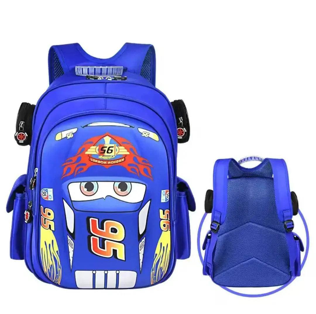 AESTHETIC LARGE CARS BACKPACK