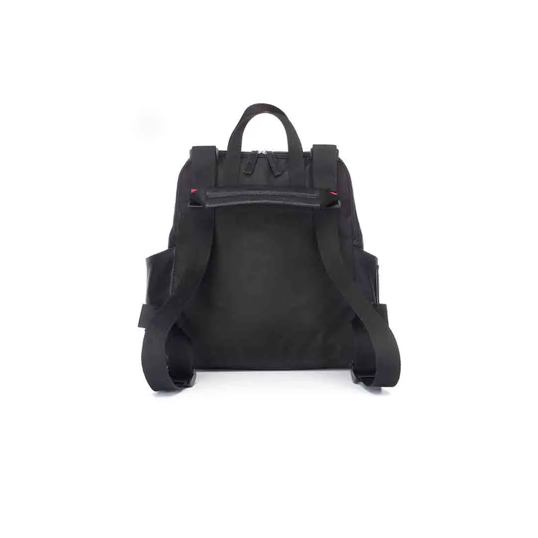 Babymel Robyn PU Changing Backpack - Black