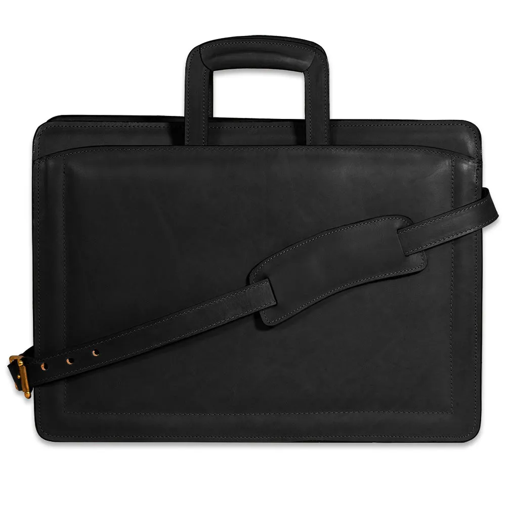 Belting Leather Professional Briefcase #9002