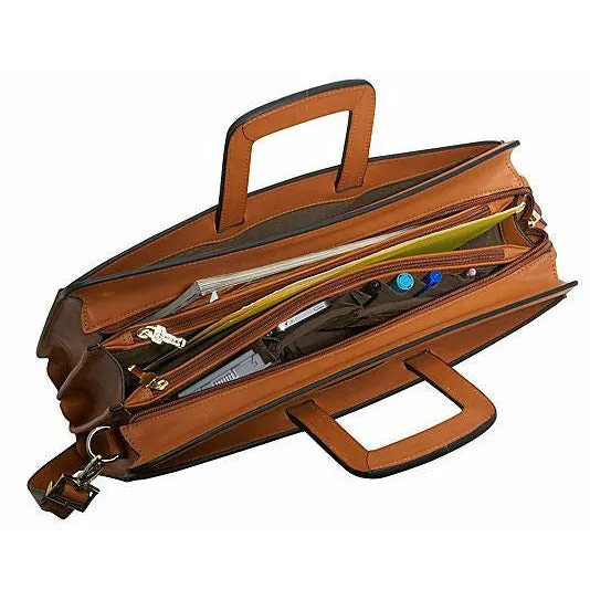 Belting Leather Professional Briefcase #9002