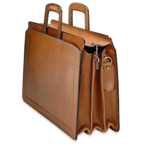 Belting Leather Professional Briefcase #9002