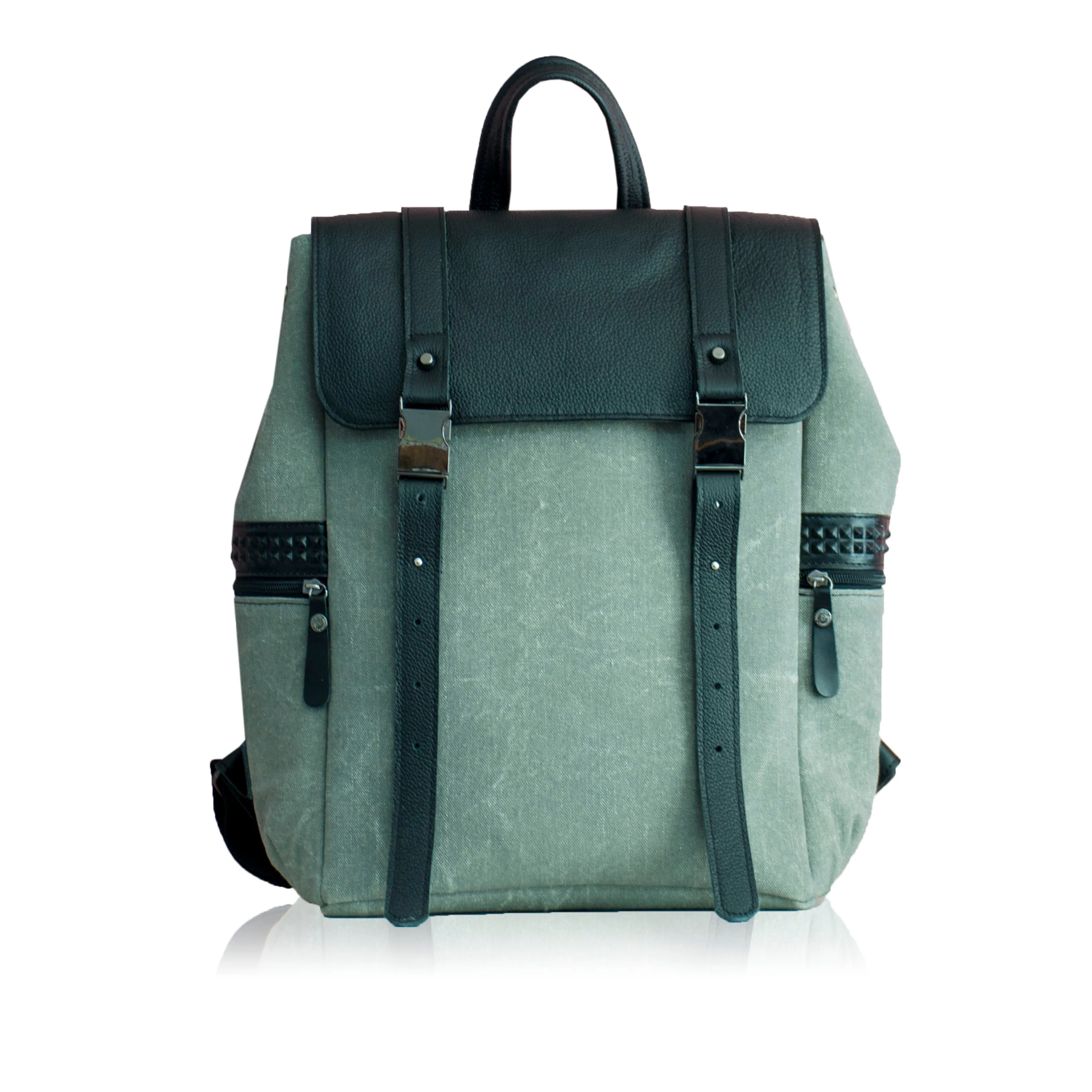 Boston Canvas Backpack - Grey