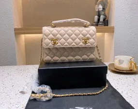 Chanel leather handbag