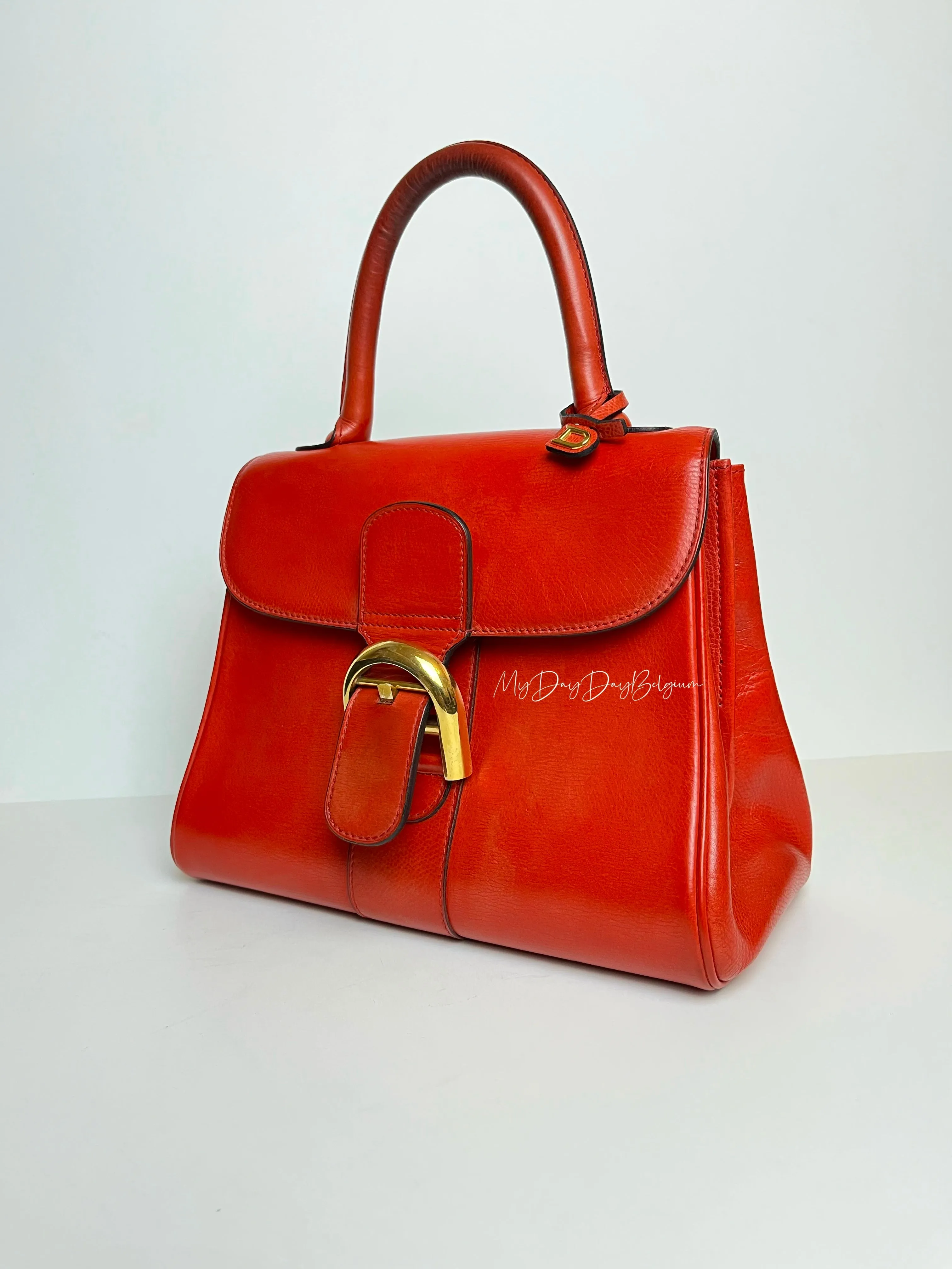 Delvaux Brillant PM light rouge