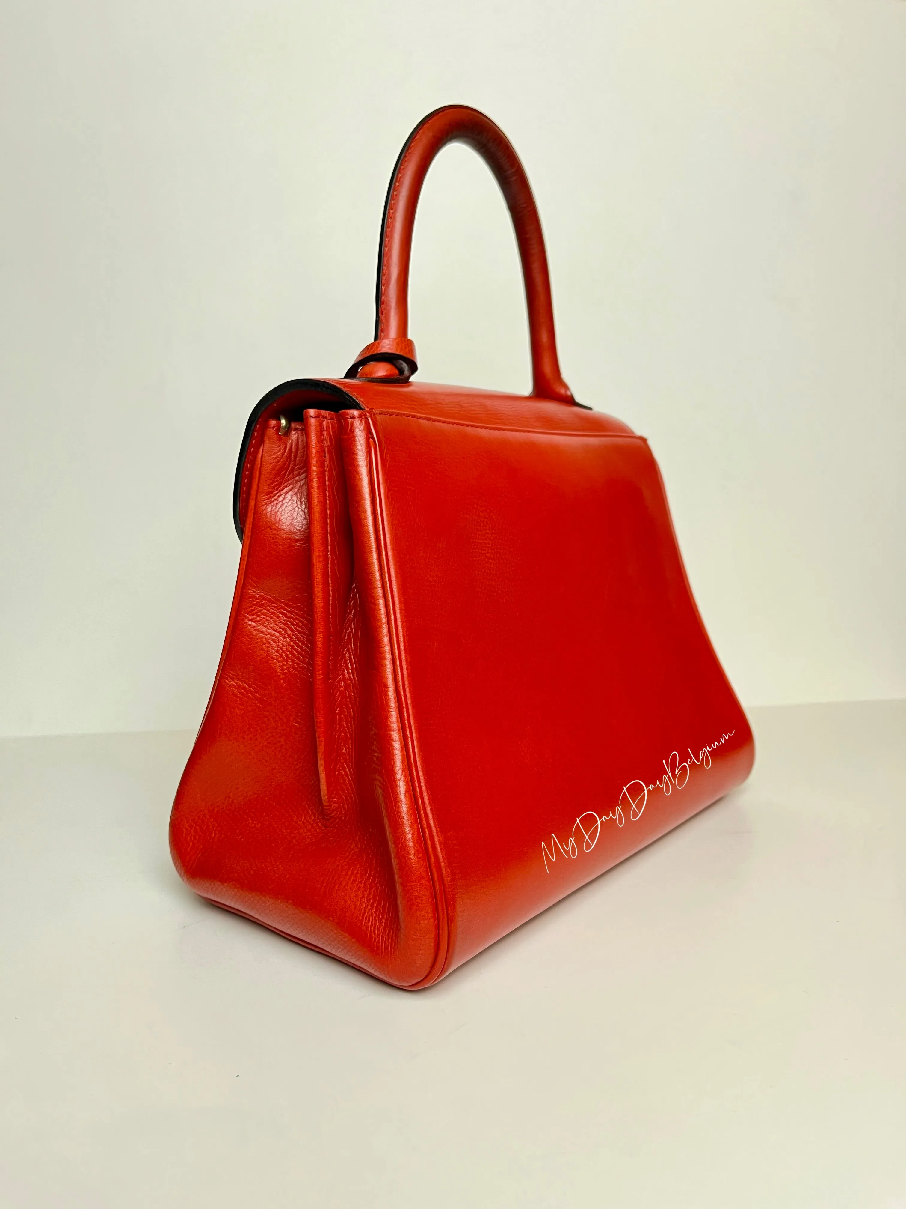 Delvaux Brillant PM light rouge