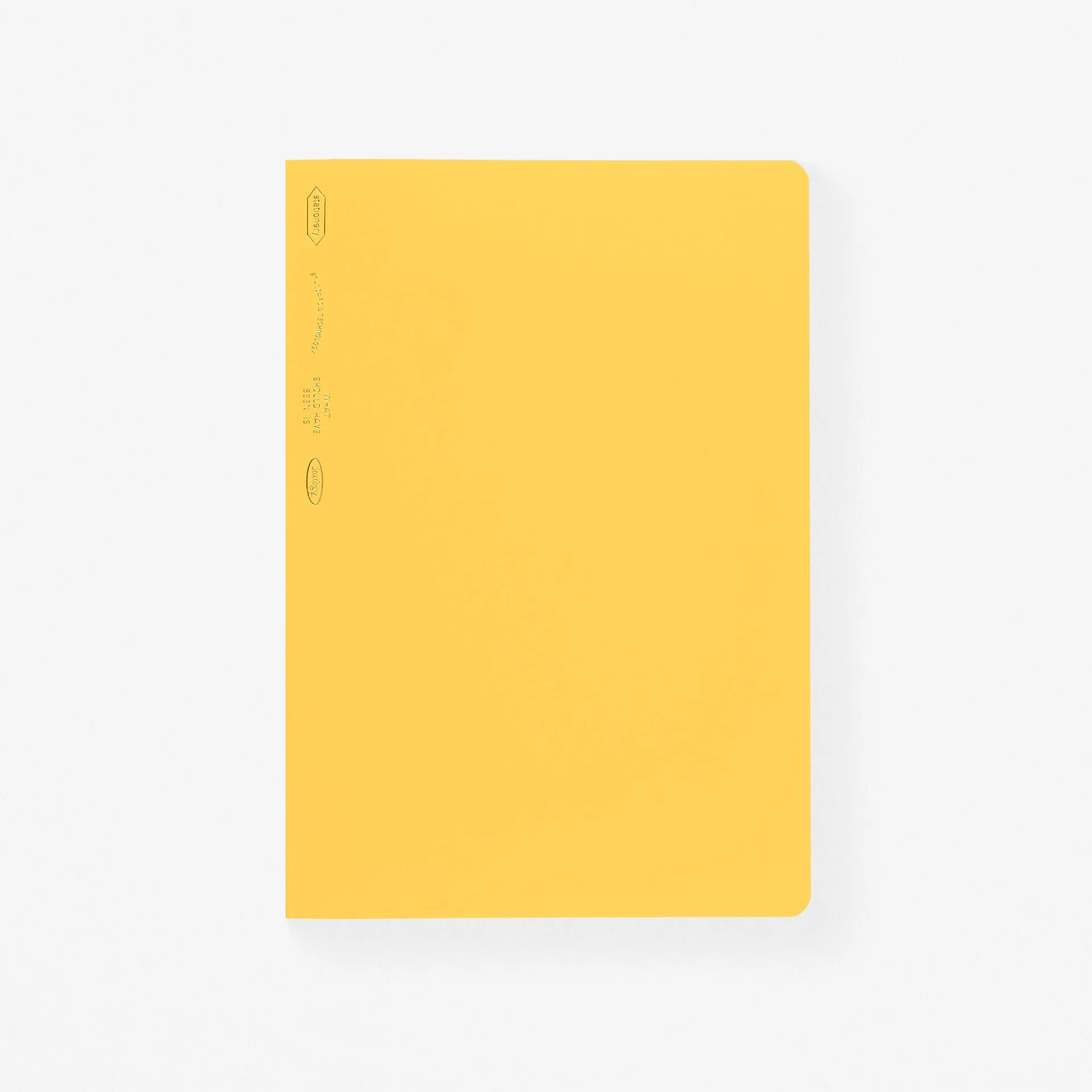 Editor's Series 1/2 Year Notebook A5 | Blue, Red Or Yellow