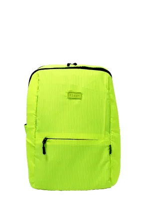 ELEPH OTTO PLEAT BACKPACK : Lime