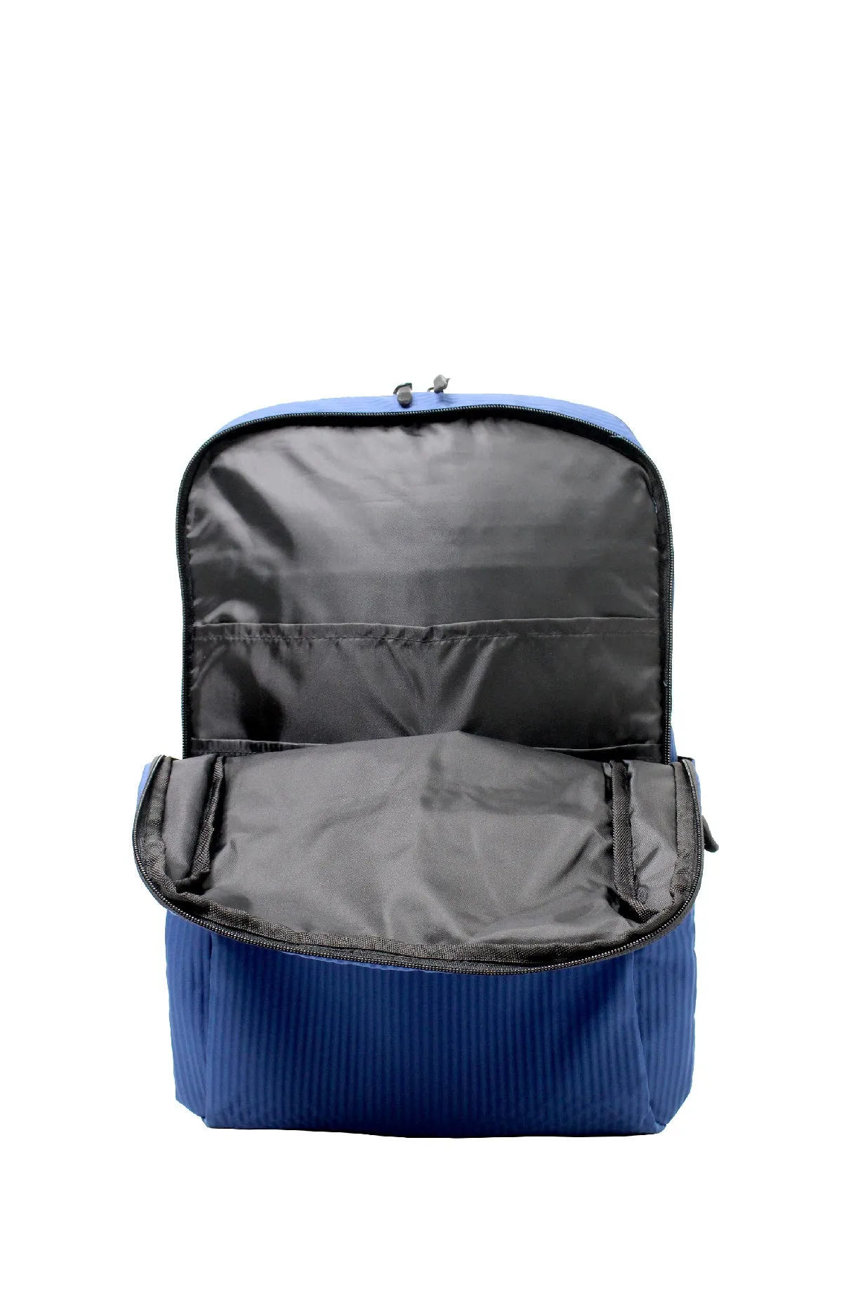 ELEPH OTTO PLEAT BACKPACK : Navy