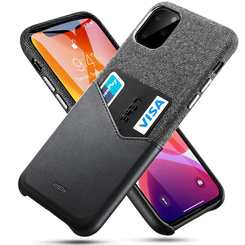 ESR iPhone 11 Pro Max Case | Metro Wallet Black Case