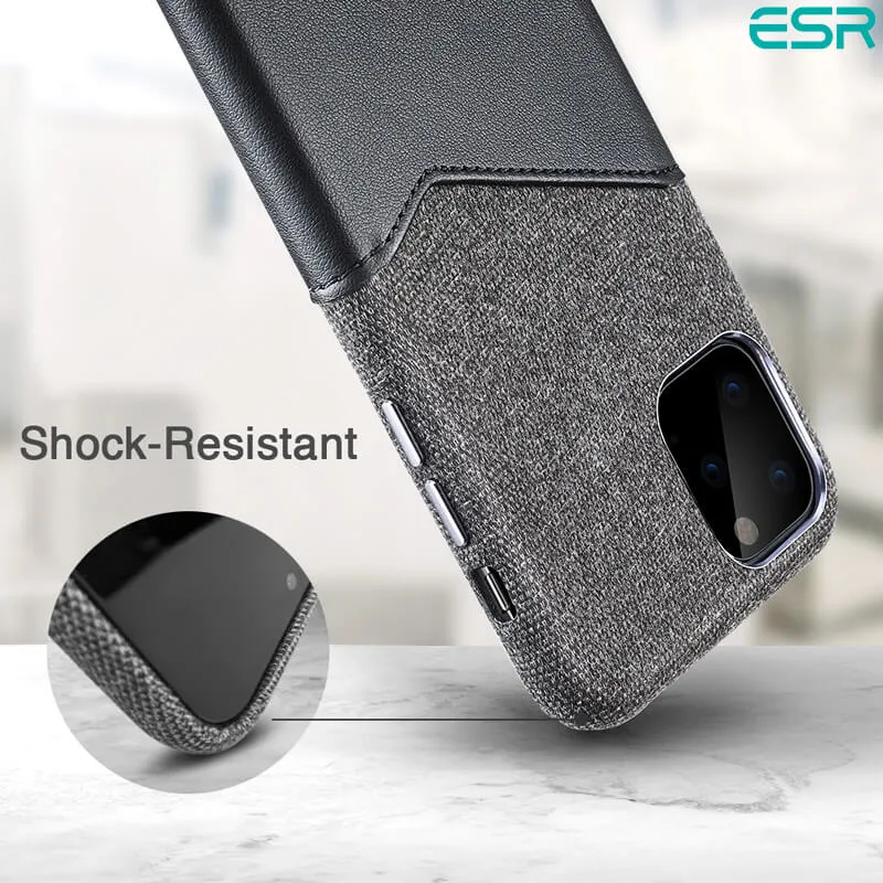 ESR iPhone 11 Pro Max Case | Metro Wallet Black Case