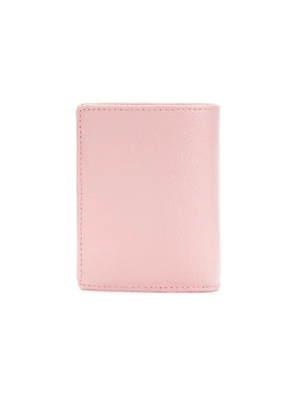 Furla Leather Compact Wallet - Pink