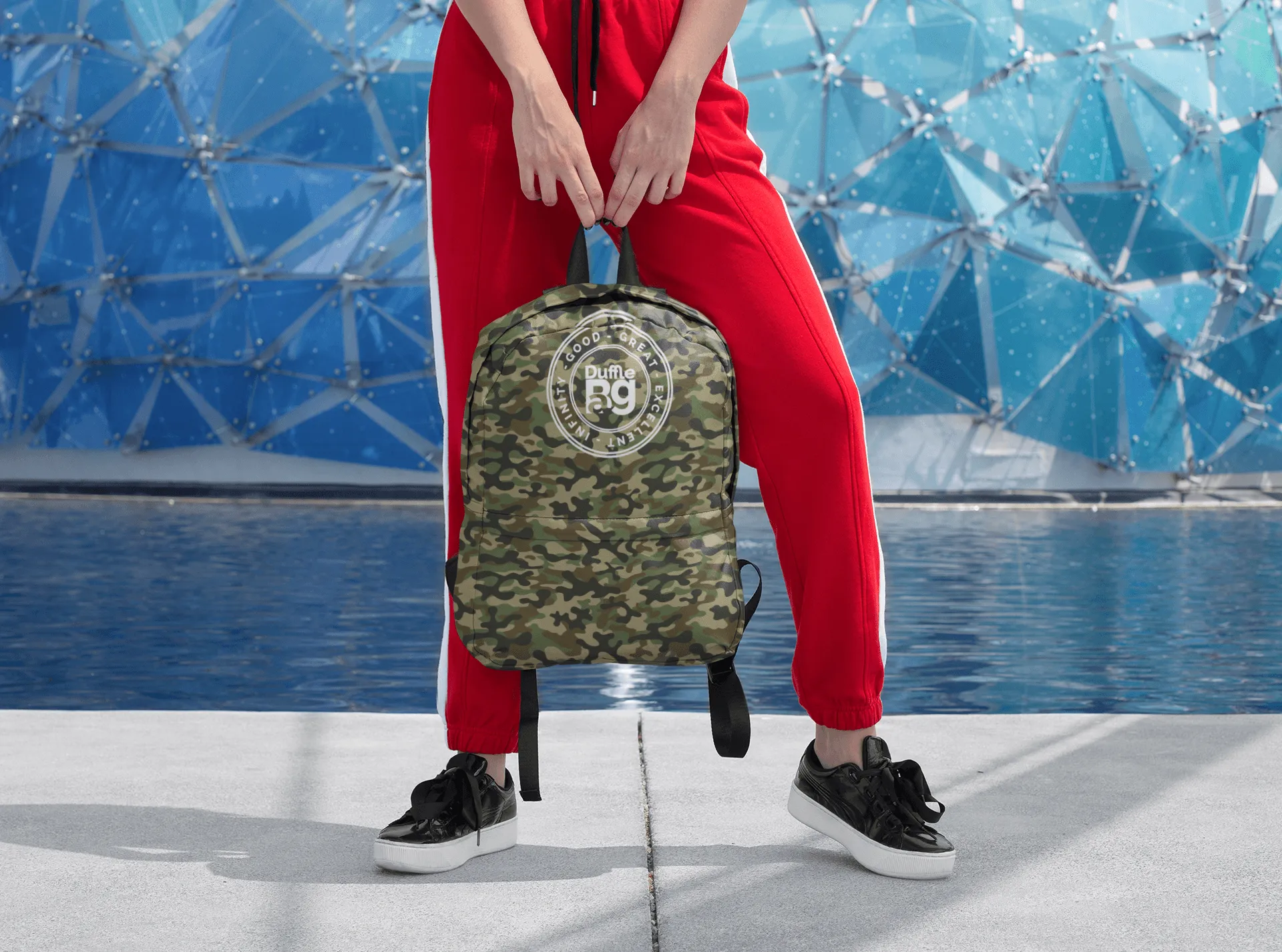 Good Camo  Backpack | by Duffle Bag