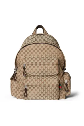 GUCCI | LARGE BACKPACK WITH GUCCI LOGO