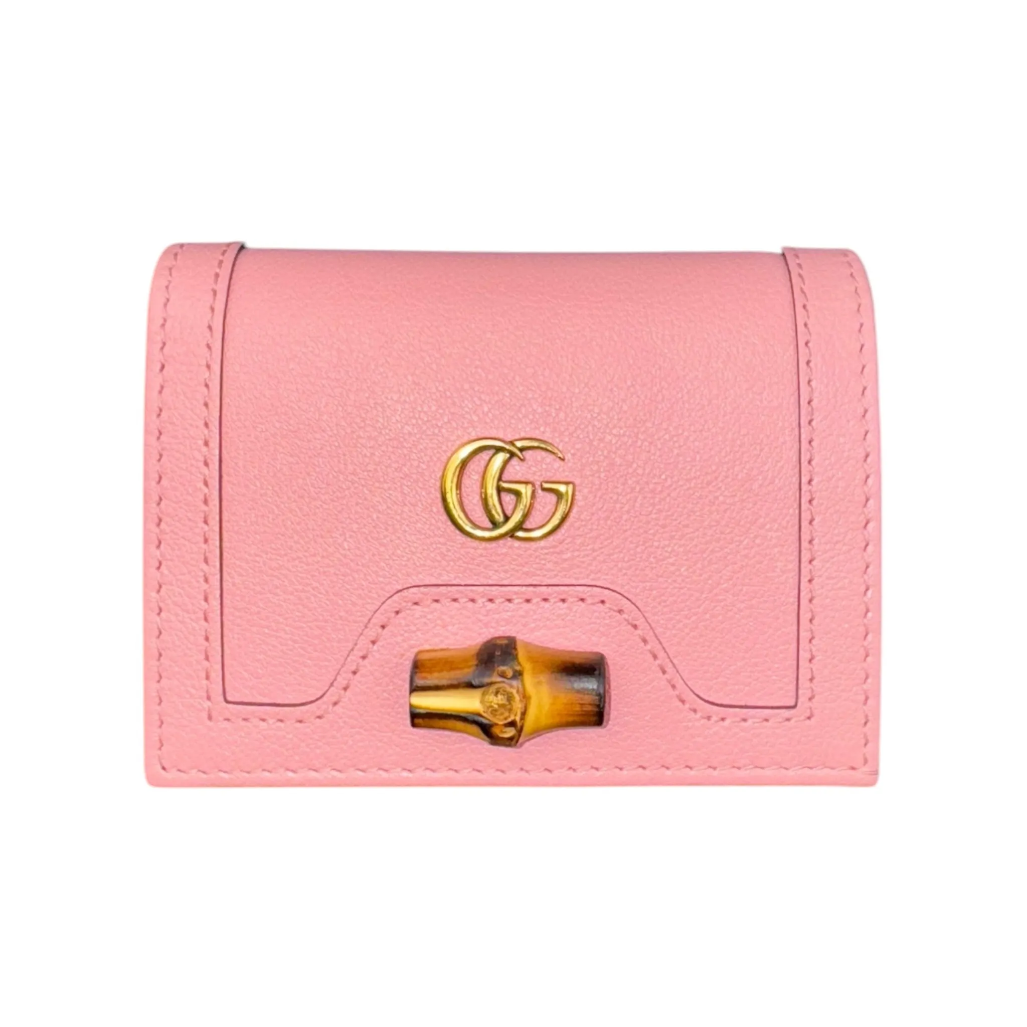 Gucci Leather Compact Wallet