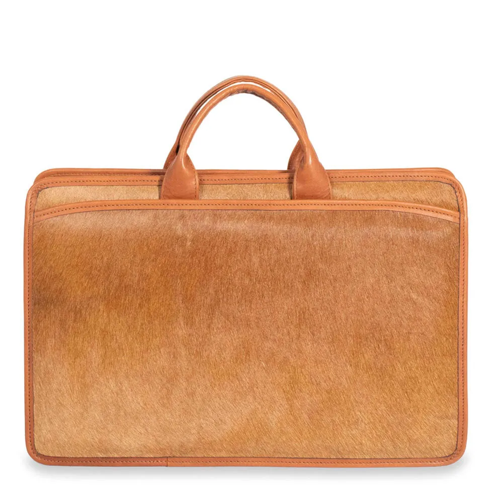 Hair on Hide Professional Leather Briefcase #HC202