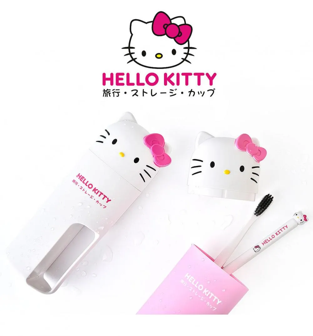 Hello Kitty Travel Portable Toothbrush