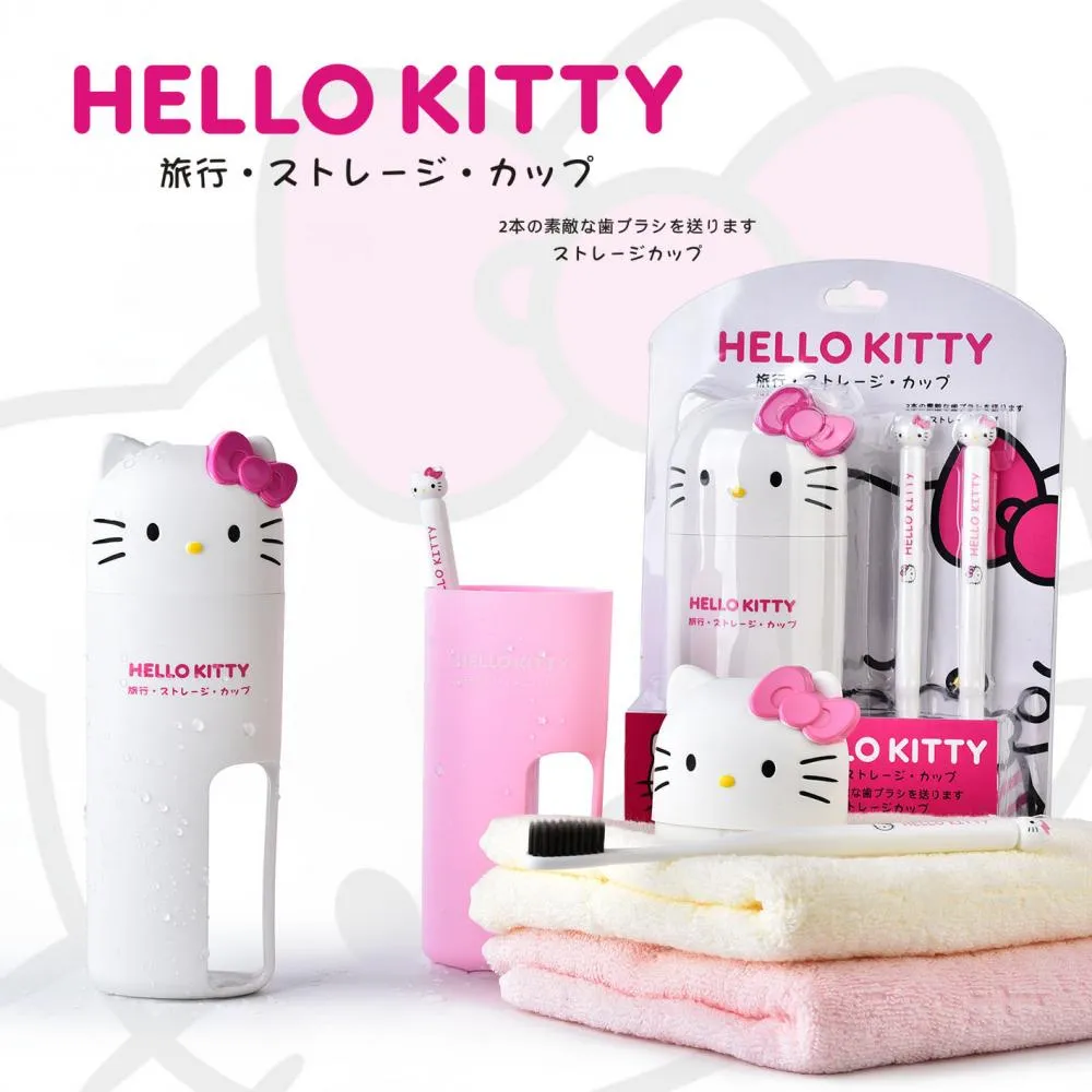 Hello Kitty Travel Portable Toothbrush