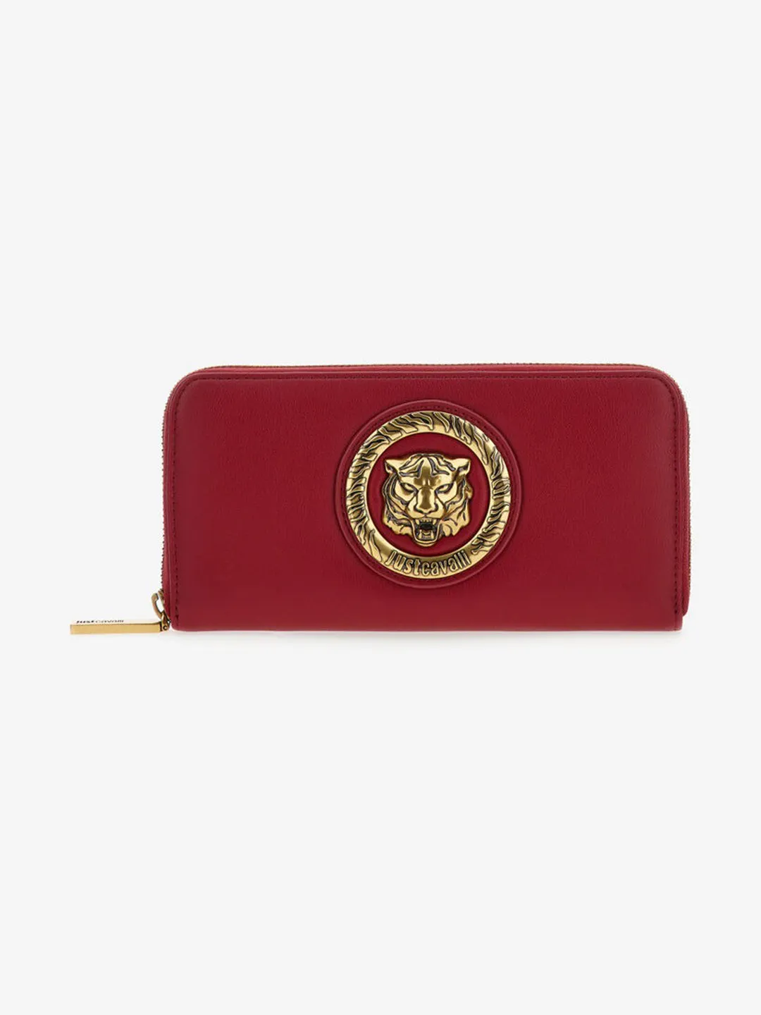 Just Cavalli Women Red Solid Zipper Wallet