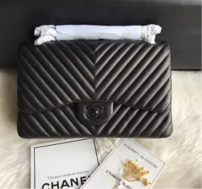 Leather New Chanel woman shoulder Bag