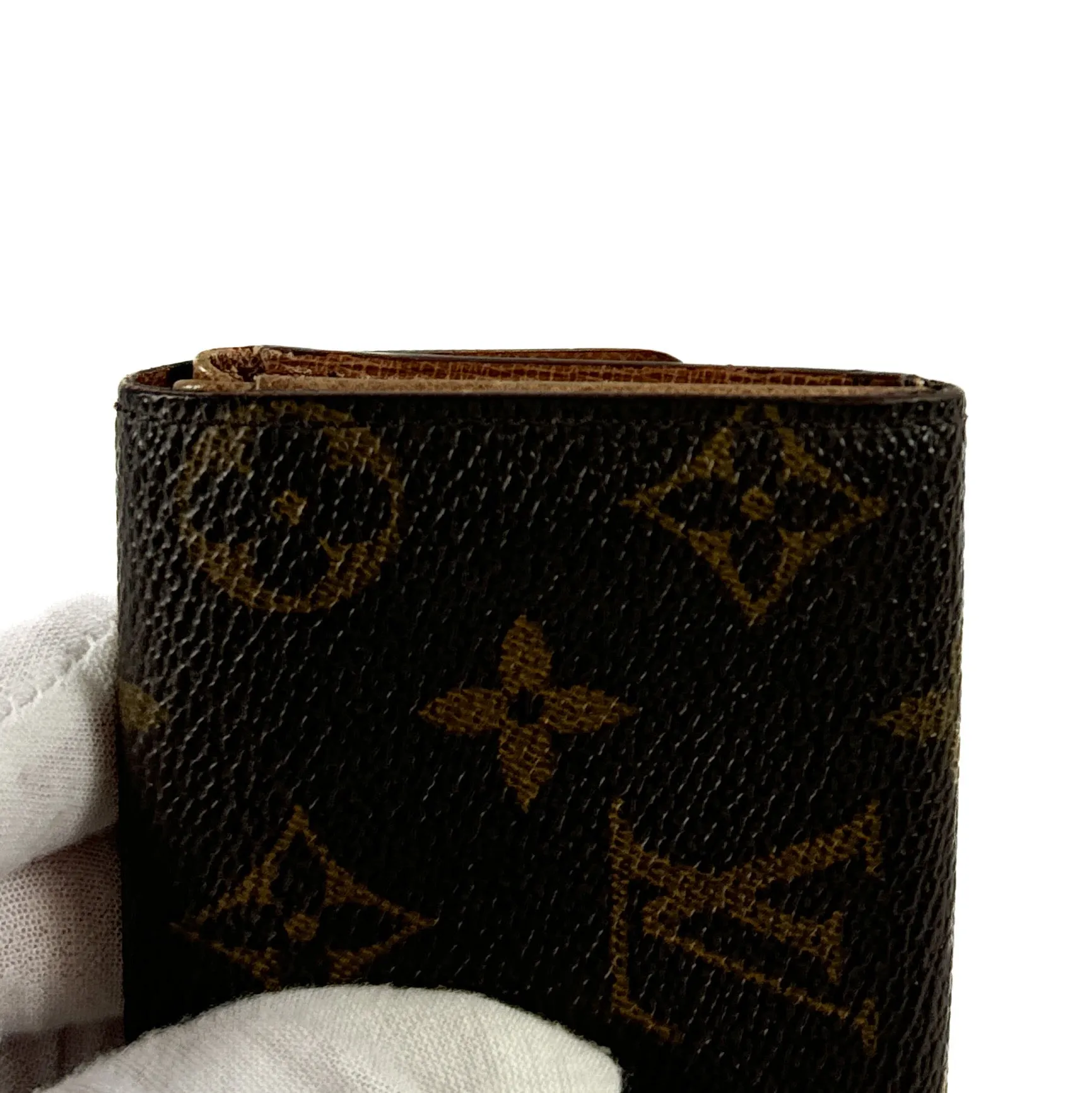 Louis Vuitton monogram vintage porte monnaie plat wallet MI1914