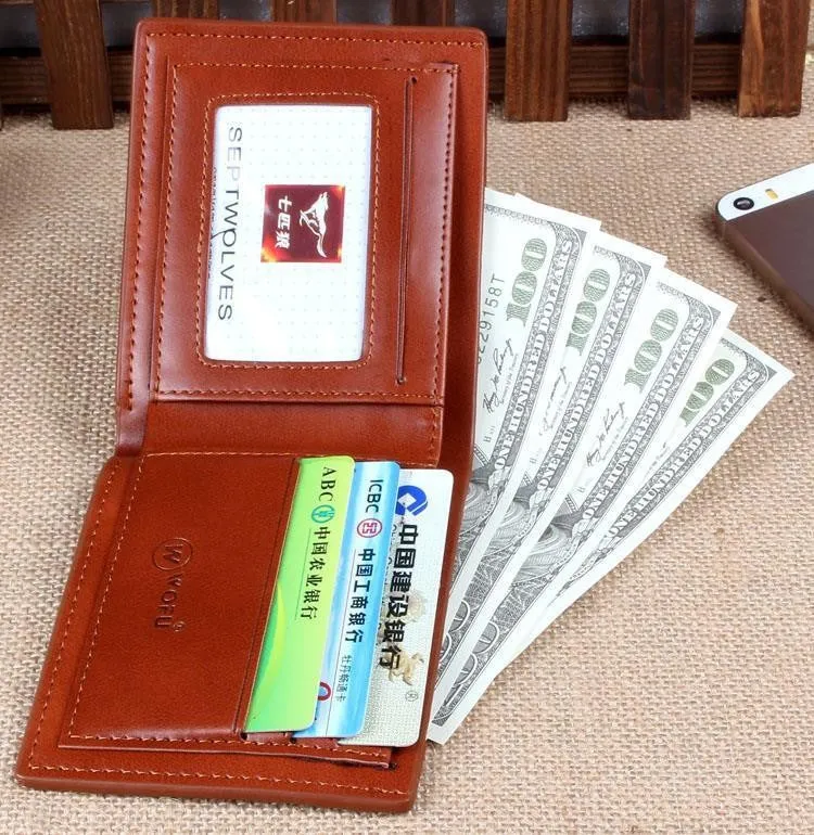 Mens Brand Cowhide Wallet,Men's Genuine Leather With Pu Wallets For Man Purse/Wallet Men Wallet Cowhide