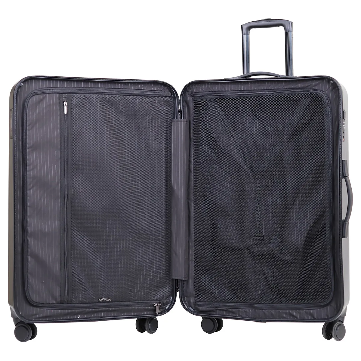 Newcom 20" (50 cm) Hard Shell Trolley Suitcase - Iron Grey