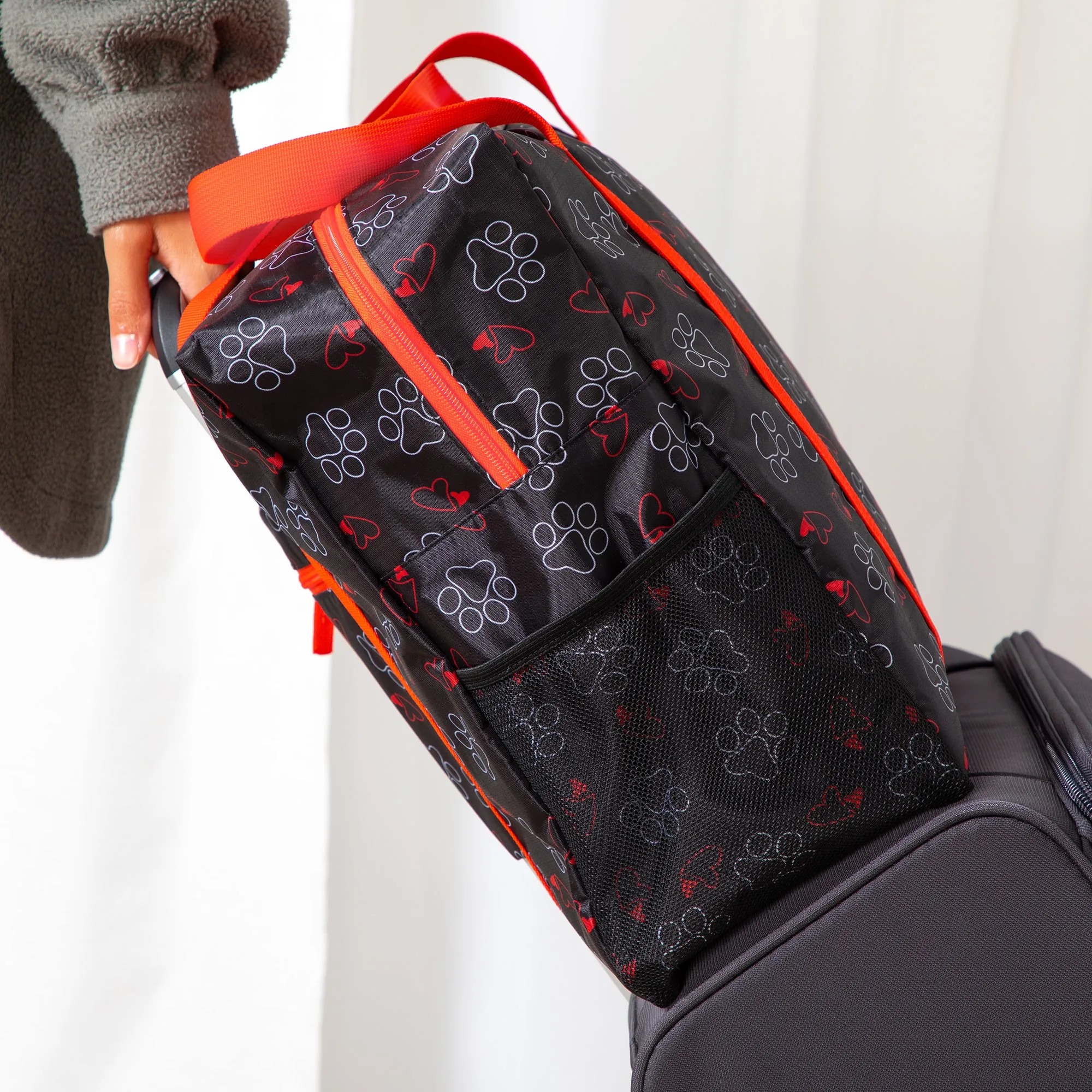 Paw Print Durable Travel Bag