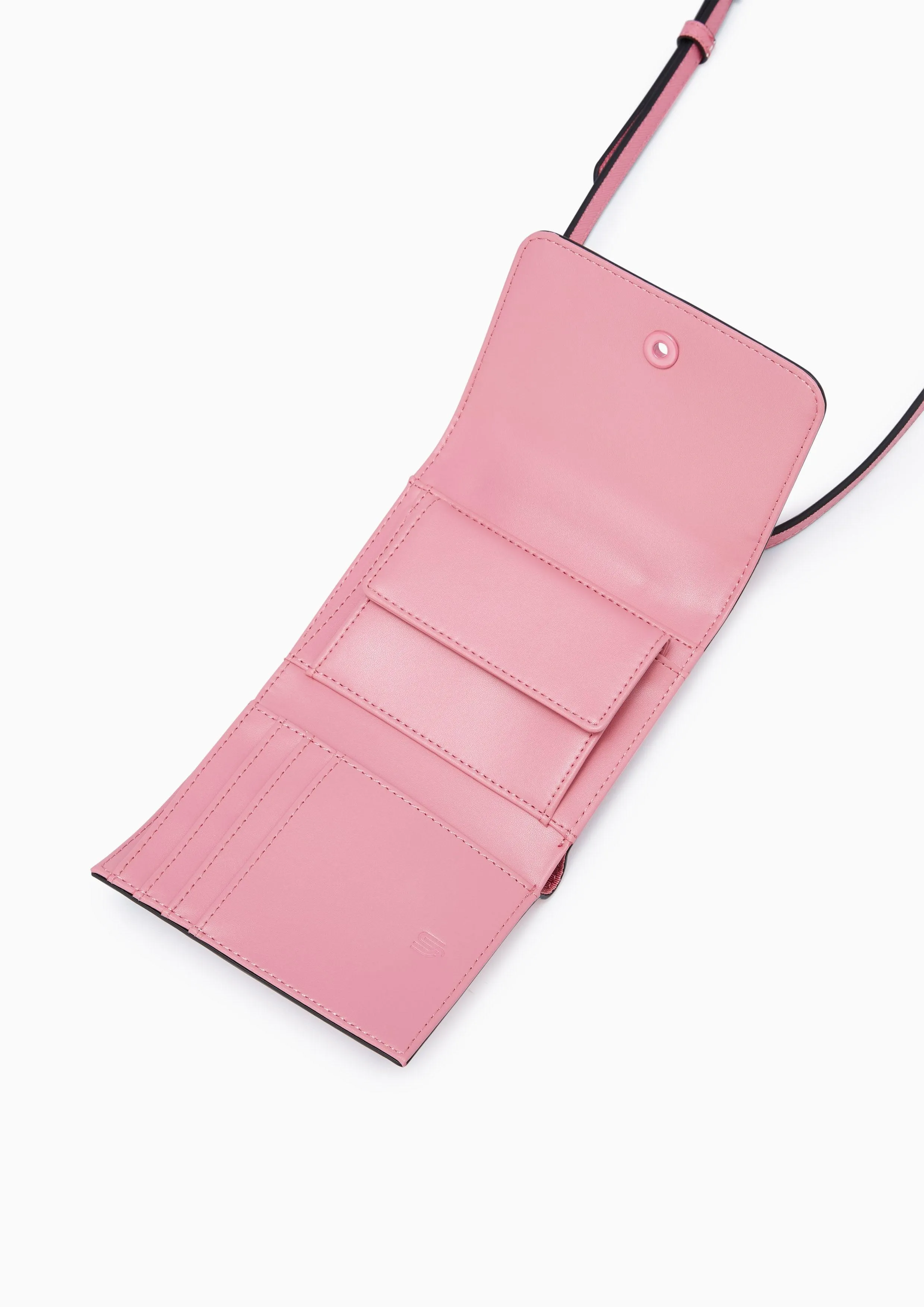 Simone Infinite Fold Wallet On Chain Pink