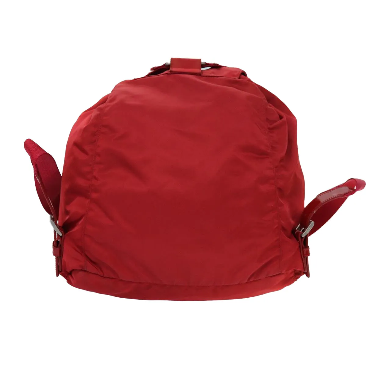 Trendy Inspired Prada Backpack Nylon Red Auth 71860