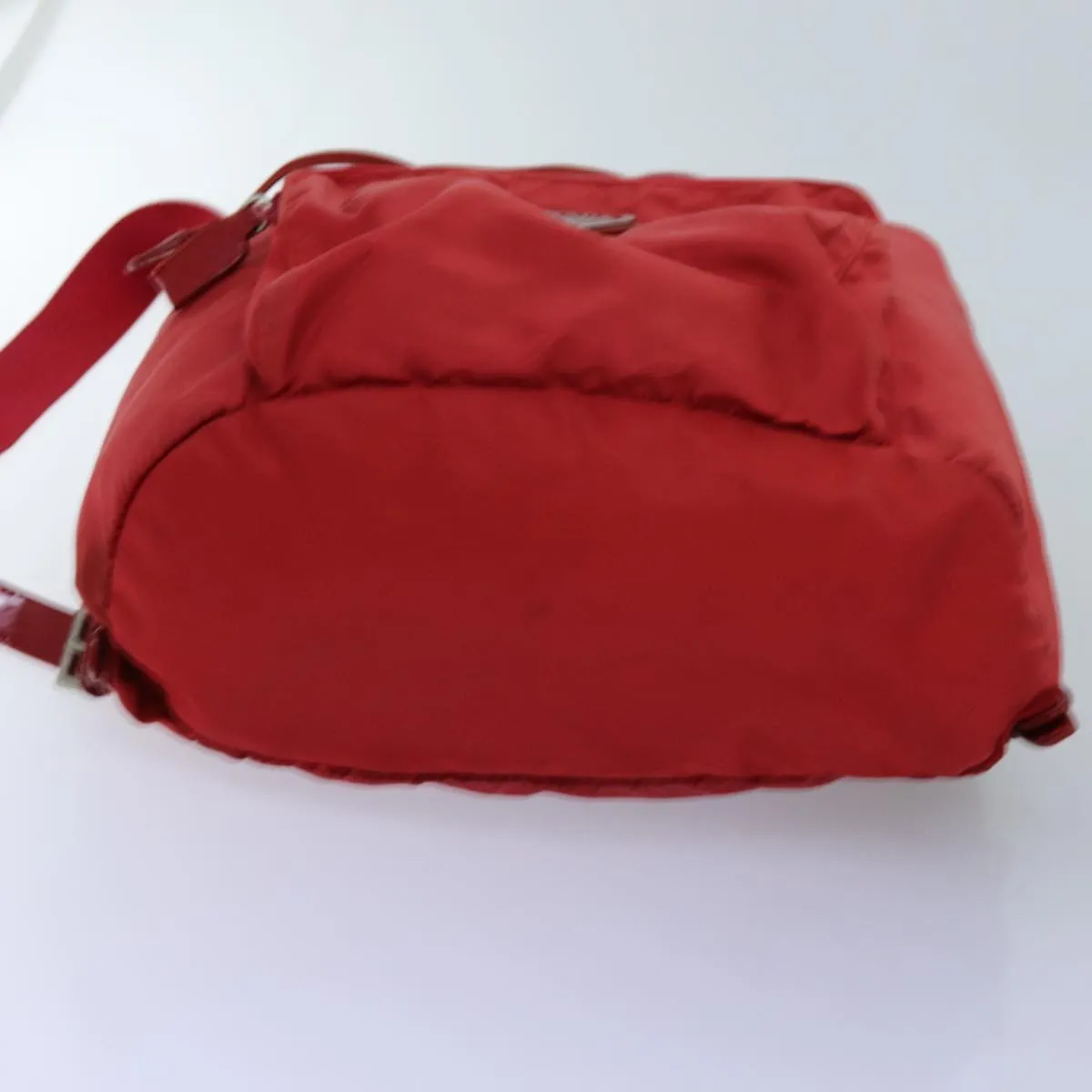 Trendy Inspired Prada Backpack Nylon Red Auth 71860