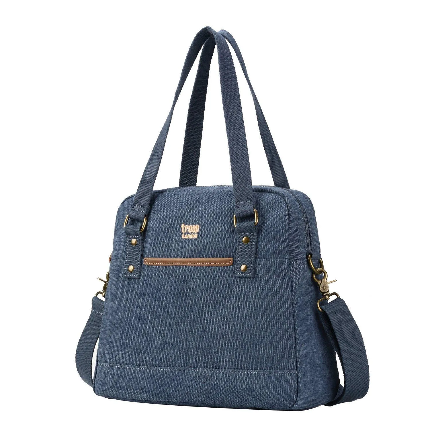 TRP0506 Troop London Classic Canvas Shoulder Bag