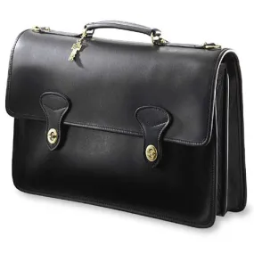 University Professional Leather Briefcase #2456