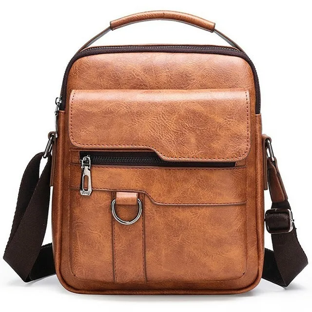 West Louis™ Stylish Leather Briefcase